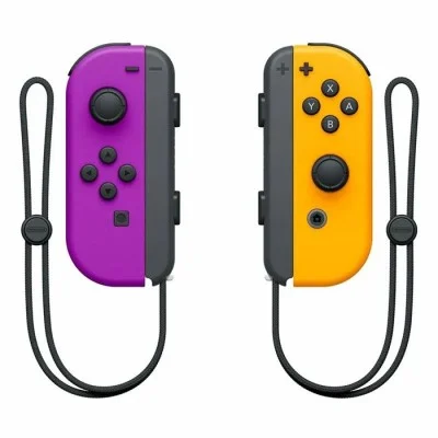 Nintendo Switch Joy-Con (L-R) Controllers - Neon Purple - Neon Orange